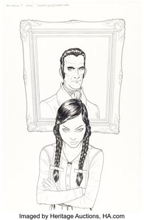 Jacen Burrows Providence #6 Variant Cover Original Art (Avatar Press, 2015)....