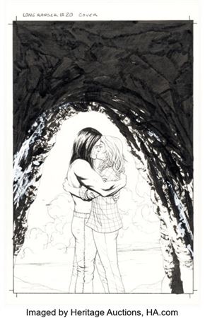 John Cassaday The Lone Ranger #20 Tonto Cover Original Art (Dynamite Entertainment, 2010)....