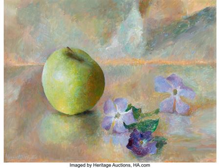 Green Apple and Vinca