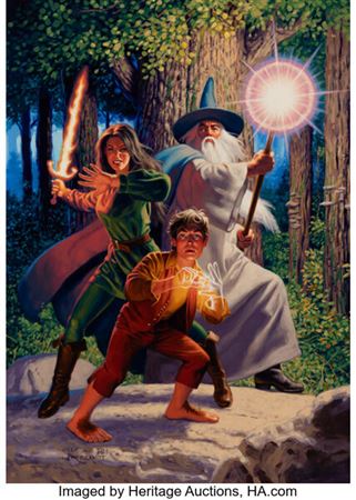 Arwen joins the Quest, Inquest magazine cover