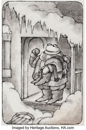 Down the Hill, Frog and Toad All Year book interior