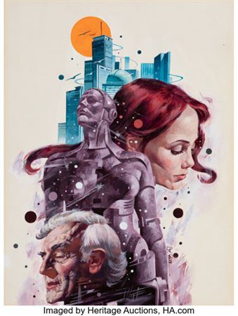 Metropolis paperback by Vincent Di Fate - Auction record, sale price, and art valuation. Compare with similar artists and explore comparable artworks.