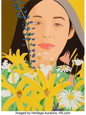 Ada with Flowers