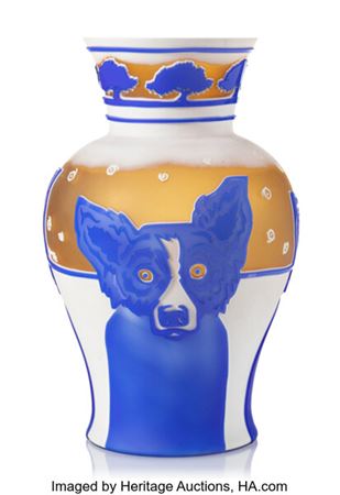 Winter Fest Vase