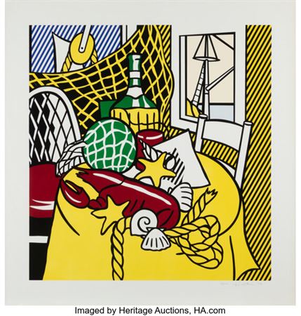 Still Life with Lobster, from Six Still Lifes