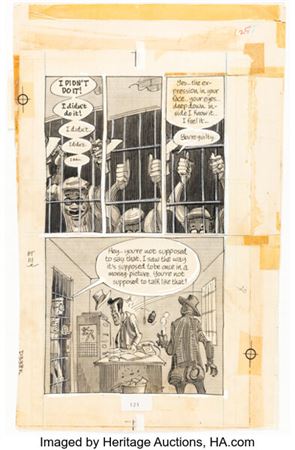 Harvey Kurtzman Jungle Book Story Page 25 Original Art (Ballantine Books, 1959)....