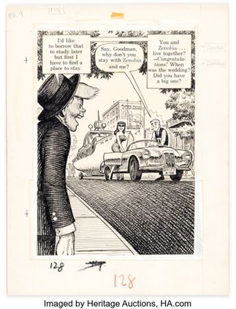 Harvey Kurtzman and Bill (Will) Elder Help! V2#1 (#13) "The Adventures of Goodman Beaver - Chapter III Goodman Goe...