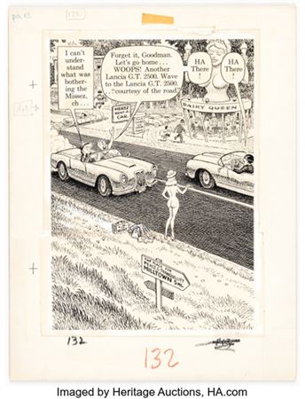Harvey Kurtzman and Bill (Will) Elder Help! V2#1 (#13) "The Adventures of Goodman Beaver - Chapter III Goodman Goe...