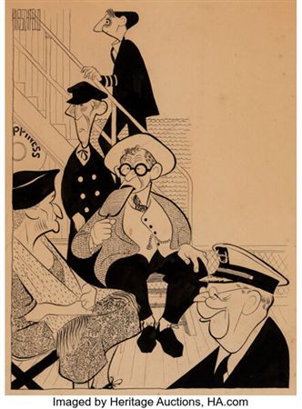 Excursion, Herald Tribune original cartoon