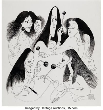 The Five Alternating Carmens, Carmen, New York Times original cartoon