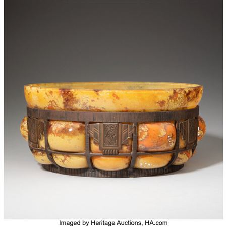 Center Bowl by Andre Delatte - Auction record, sale price, and art valuation. Compare with similar artists and explore comparable artworks.