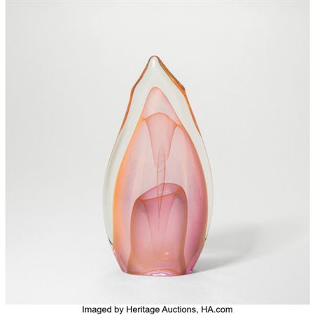 Emergence III by Dominick Labino - Auction record, sale price, and art valuation. Compare with similar artists and explore comparable artworks.