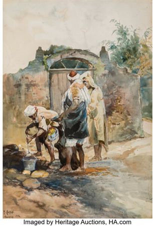 At the Well, Tangier