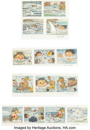 Wild Things are Happening: Seahorse-- storyboard for Bell Atlantic