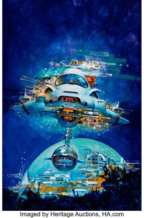 Lucky Starr and the Oceans of Venus paperback cover