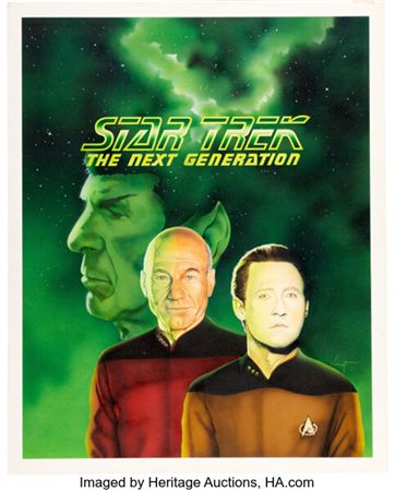 Star Trek: The Next Generation, Cinefantastique magazine cover