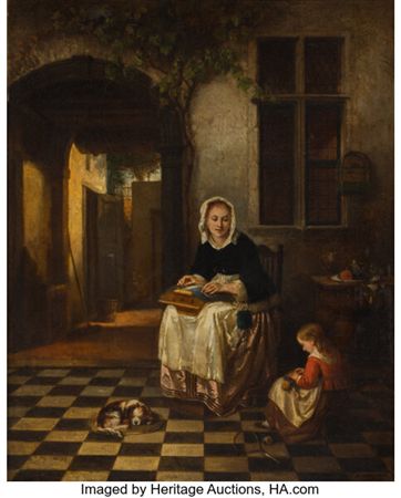 At mother’s knee