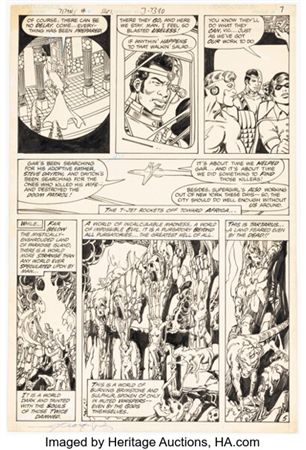 The New Teen Titans #11 Story Page 5 Original Art (DC, 1981)