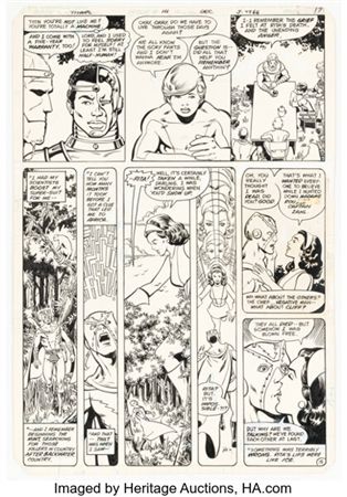 The New Teen Titans #14 Story Page 15 Original Art (DC, 1981)