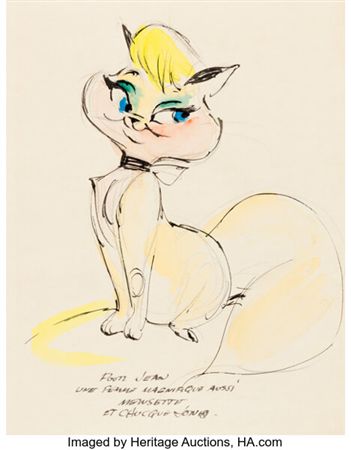 Gay Purr-ee Mewsette Sketch