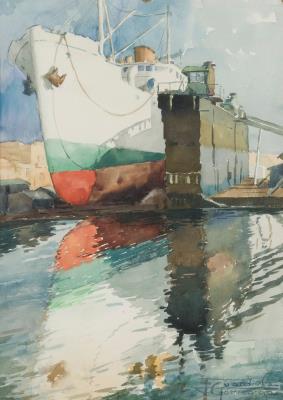 PORT VIEW by Josep Guardiola Torregrosa - Auction record, sale price, and art valuation. Compare with similar artists and explore comparable artworks.