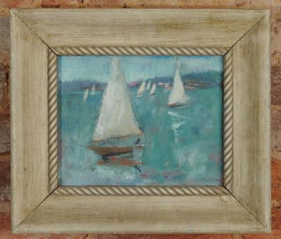 Sailboats in water