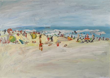 Beach scene