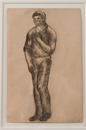 Standing male figure study