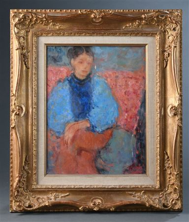 Catherine in a Blue Blouse