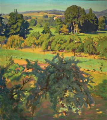 Landau, View from the Studio Window by Hermann Croissant - Auction record, sale price, and art valuation. Compare with similar artists and explore comparable artworks.