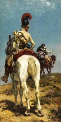 CUIRASSIERS ON HORSEBACK
