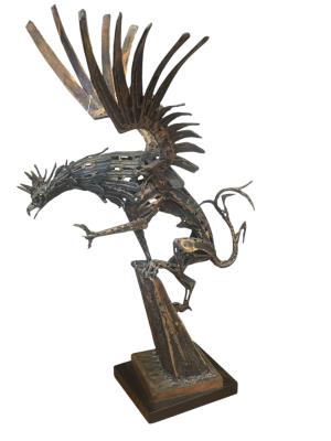 A Griffin with Outspread Wings