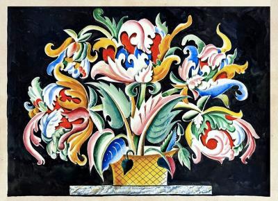 Decorative Floral Composition