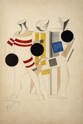 Figures in Constructivist Style