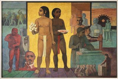 Masterpieces of Constructivism And Suprematism Alongside Sculpture