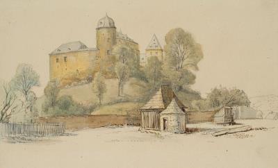 Imperial Castle Mylau in the Vogtland by Ludwig Friedrich - Auction record, sale price, and art valuation. Compare with similar artists and explore comparable artworks.