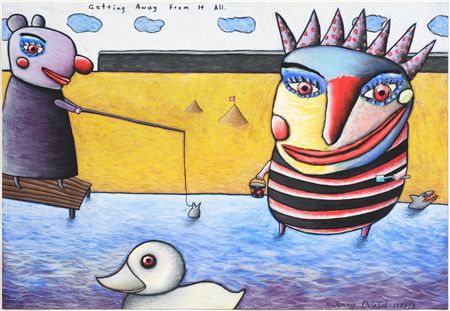 Getting Away from it All by Jenny Dolezel - Auction record, sale price, and art valuation. Compare with similar artists and explore comparable artworks.