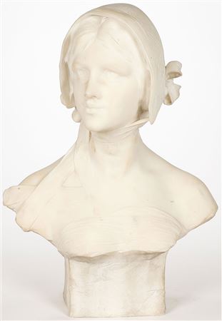 A Young Maiden with Bonnet