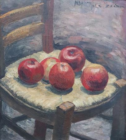 Apples Still Life by Igor von Jakimow - Auction record, sale price, and art valuation. Compare with similar artists and explore comparable artworks.