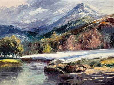 Landscape of the Pyrenees, Catalonia, Spain