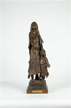 Arikara Mother and Daughter, 2004