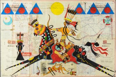 Untitled (Ledger Drawing)