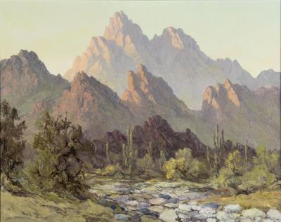 Desert Mountain Dawn