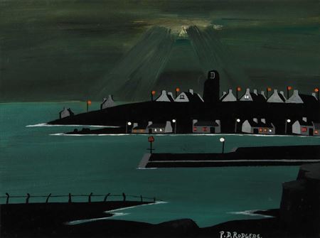 MY ISLAND OF TORY AT DAWN by Patsy Dan (King of Tory) Rodgers - Auction record, sale price, and art valuation. Compare with similar artists and explore comparable artworks.