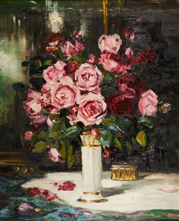 Still life with roses