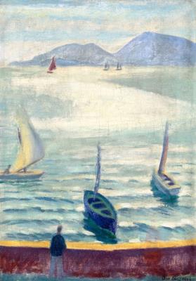 Sailboats in an Italian Harbour (Lerici)