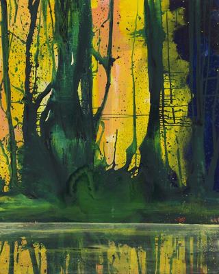 Reflection. Mosquitoes