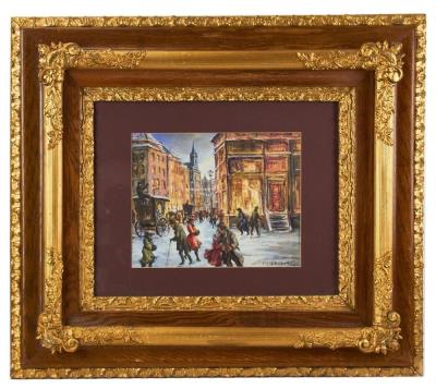 Winter Street Scene