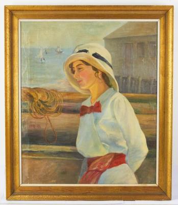 Woman at Shore