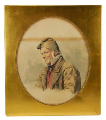 Portrait of Man with Cap